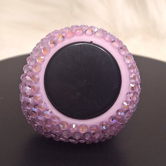 Light Lavender Rubber Duck, Bling, Bedazzle, Jeep, Unique, Affordable Gift - Picture 8 of 8